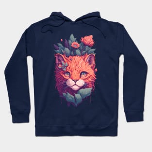 cat Lover illustration Hoodie